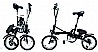 אופניים חשמליים מתקפלים ZR BIKE 16